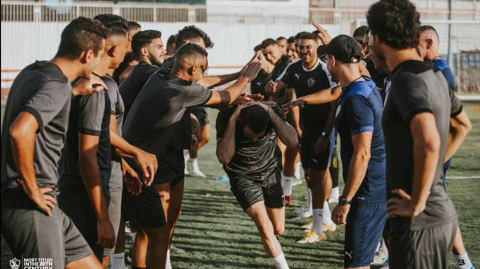 عمر كمال من مران الزمالك 