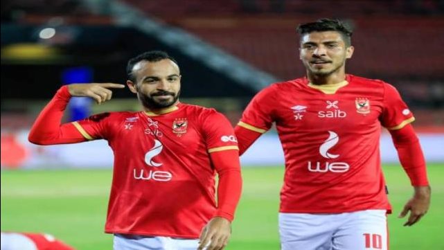 ثنائي الأهلي قفشة ومحمد شريف 