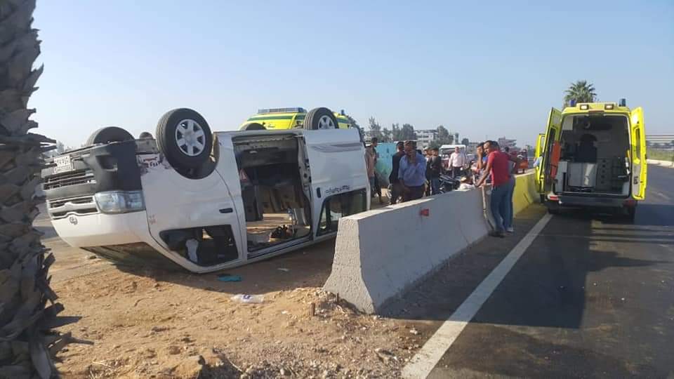 حادث على طريق جمصه