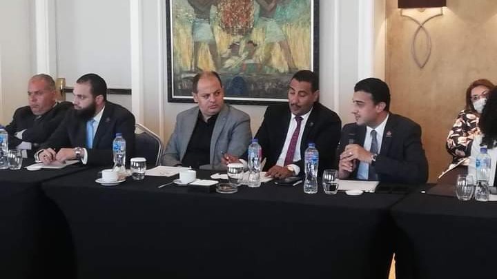 وفد من تنسيقية شباب الأحزاب والسياسيين