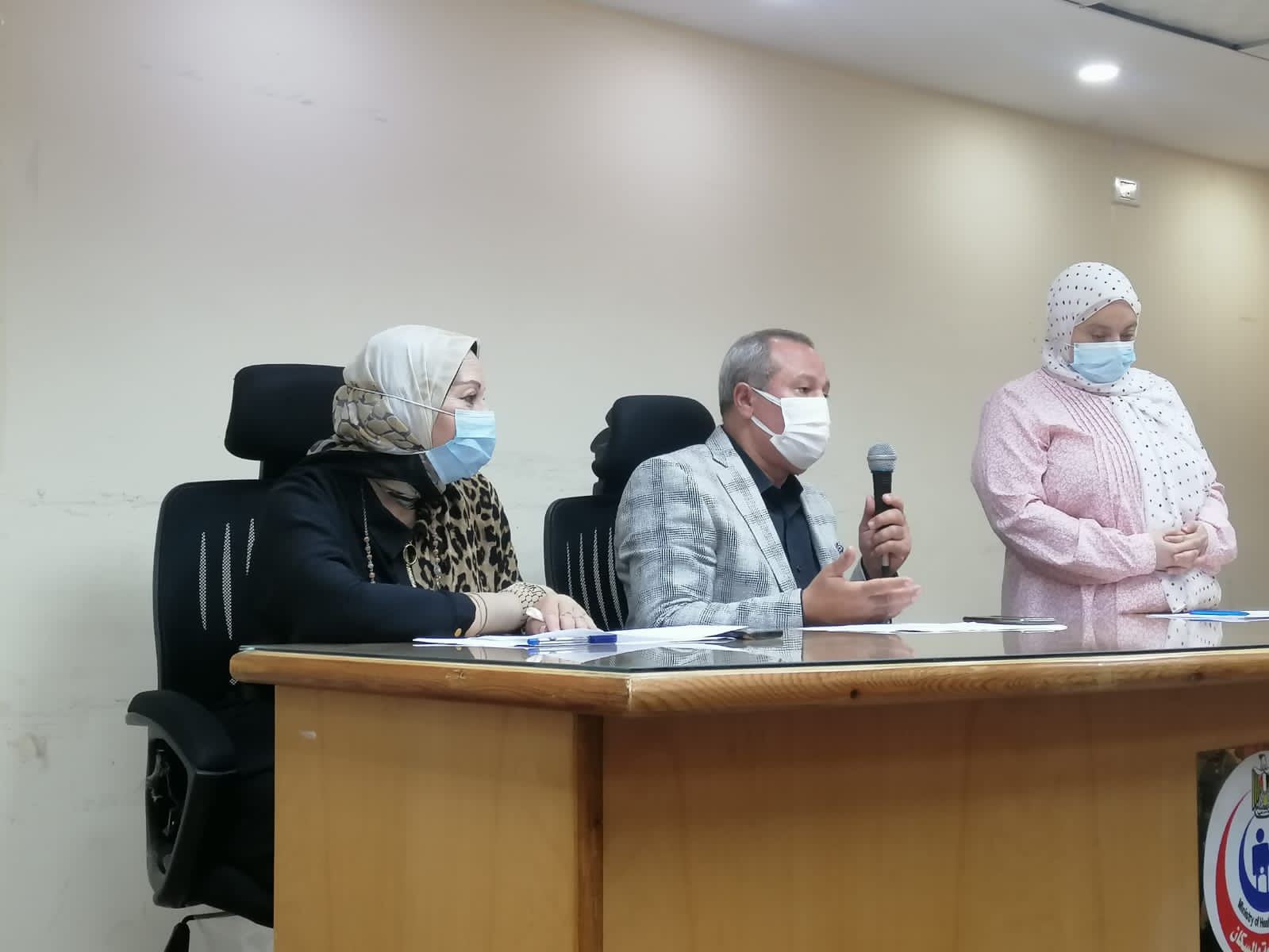 وكيل صحة الدقهلية يعقد اجتماعا لبحث مستجدات تطعيم كورونا
