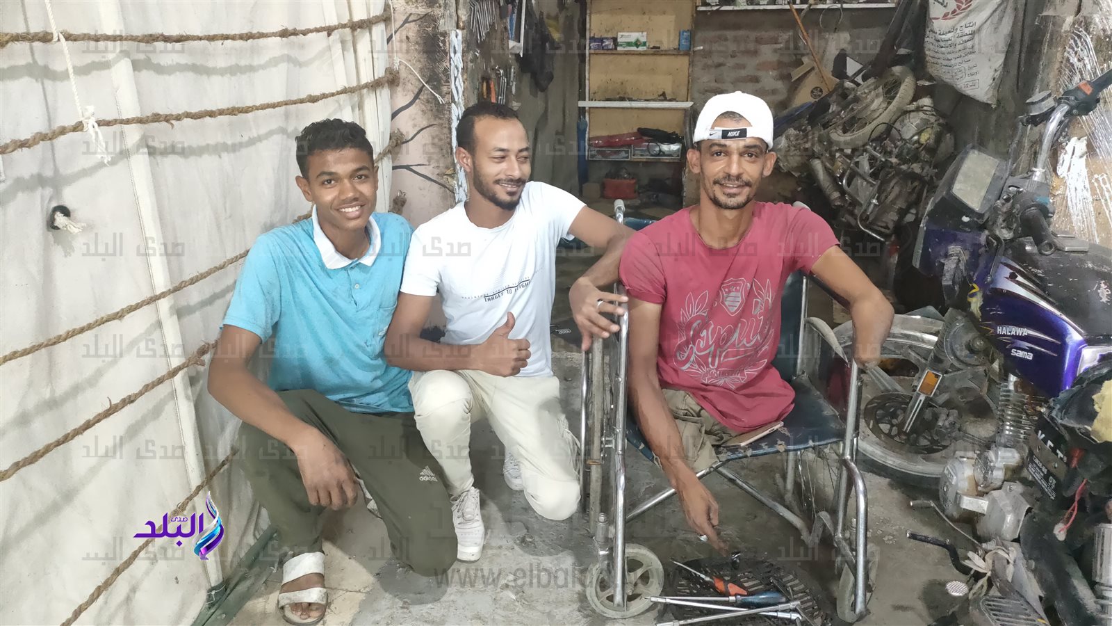  فهد الأقصر.. فقد قدميه وذراعه بسبب الديكوفيل 
