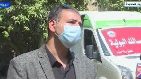 الدكتور حازم مصطفي ، منسق القوافل الطبية بمحافظة الجيزة 