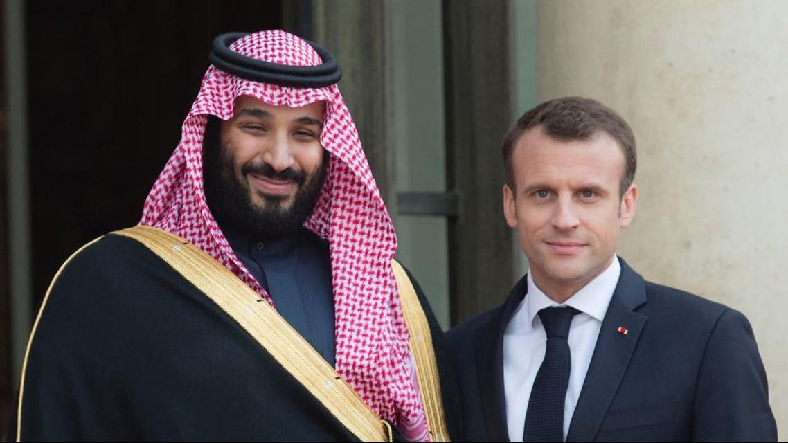 ماكرون وبن سلمان
