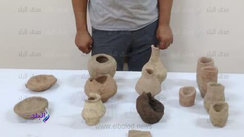 المتهم والمضبوطات 
