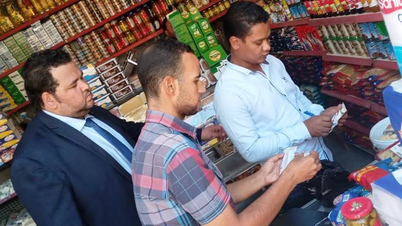 جانب من حملات التفتيش بأسوان