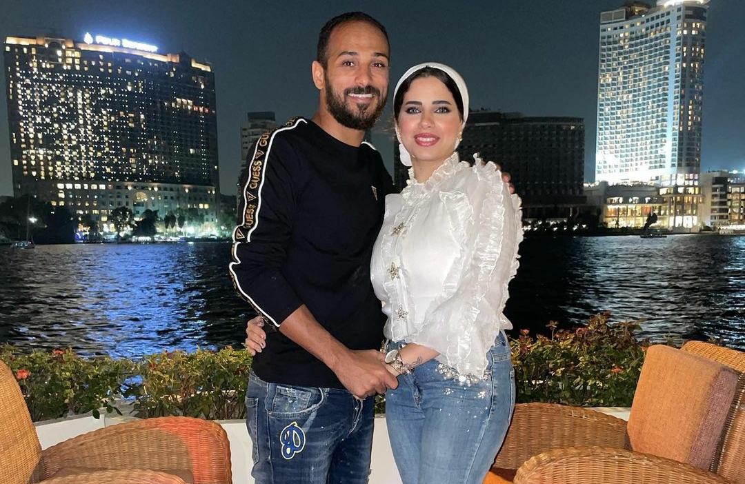 وليد سليمان وزوجته