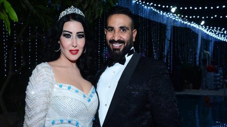 أحمد سعد وسمية الخشاب 