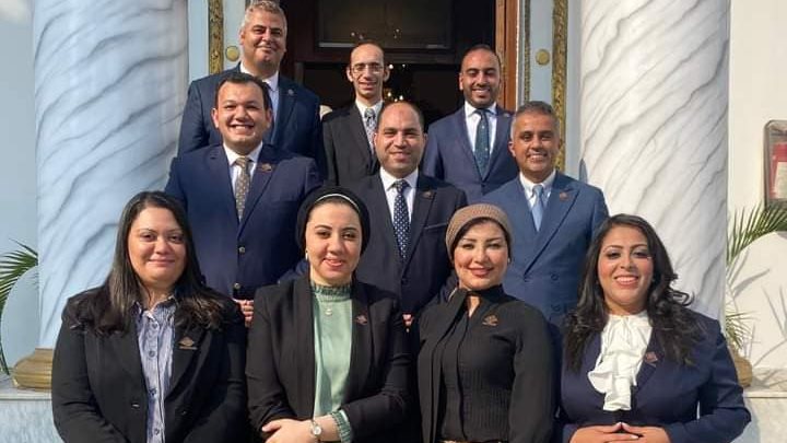 نواب تنسيقية شباب الأحزاب والسياسيين في مجلس النواب