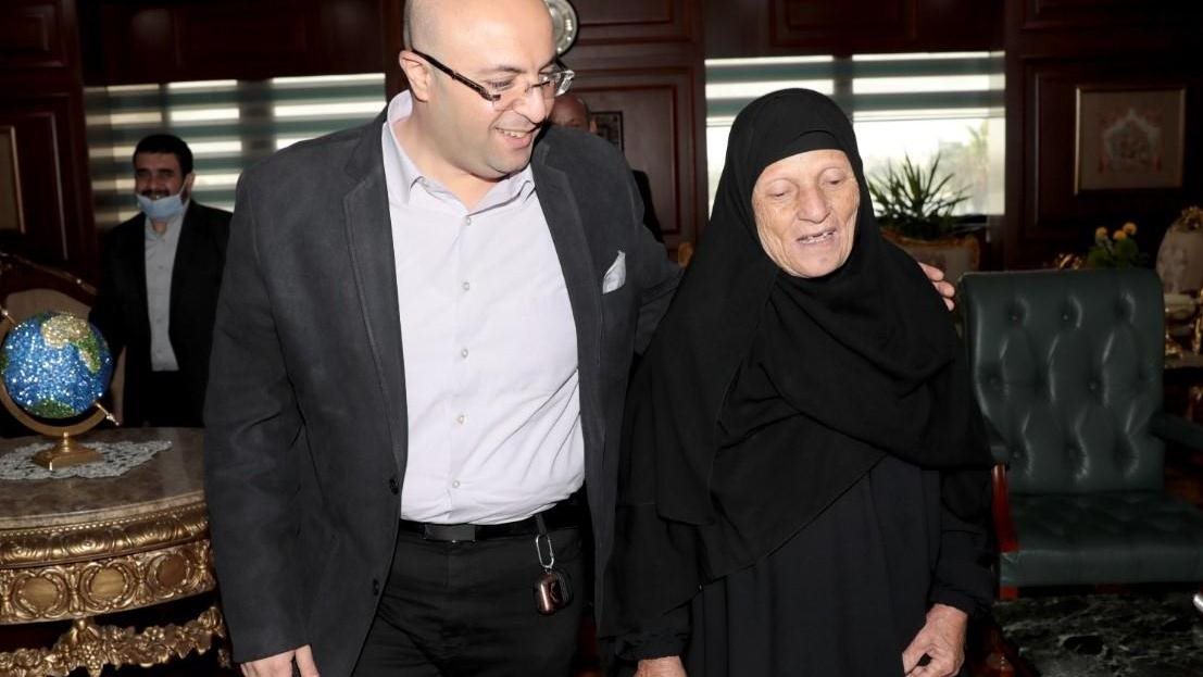 محافظ بني سويف يستقبل المحافظ 