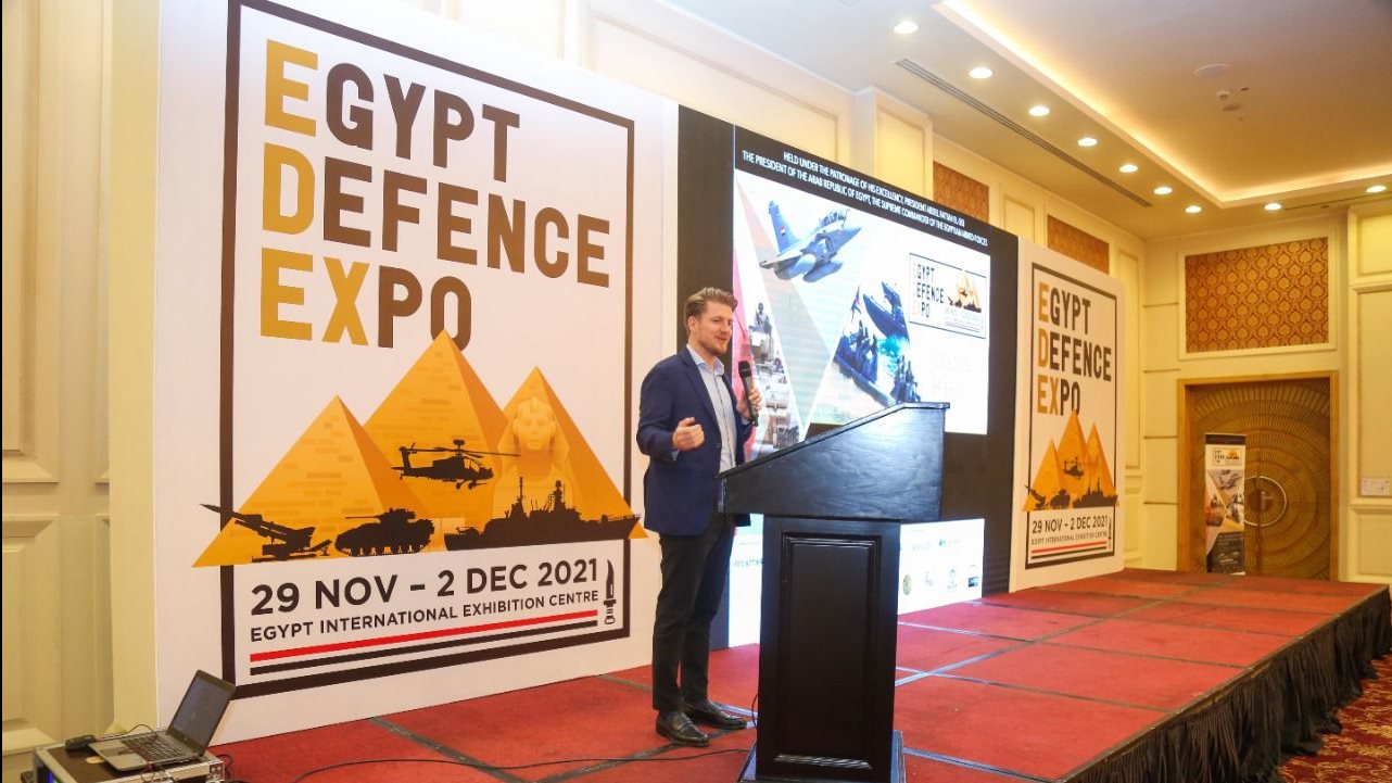 توماس جونت المدير التنفيذى لمعرض ايديكس