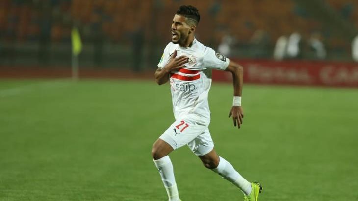 محمد أوناجم لاعب فريق الزمالك