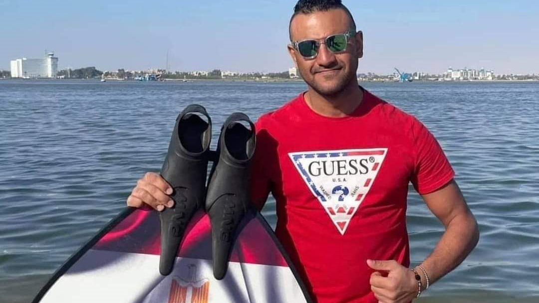 السباح العالمي سيد الباروكي 