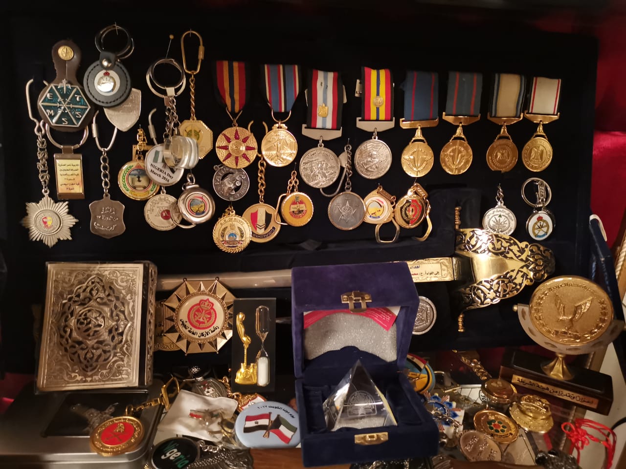 أوسمة اللواء محمد زكي الألفي