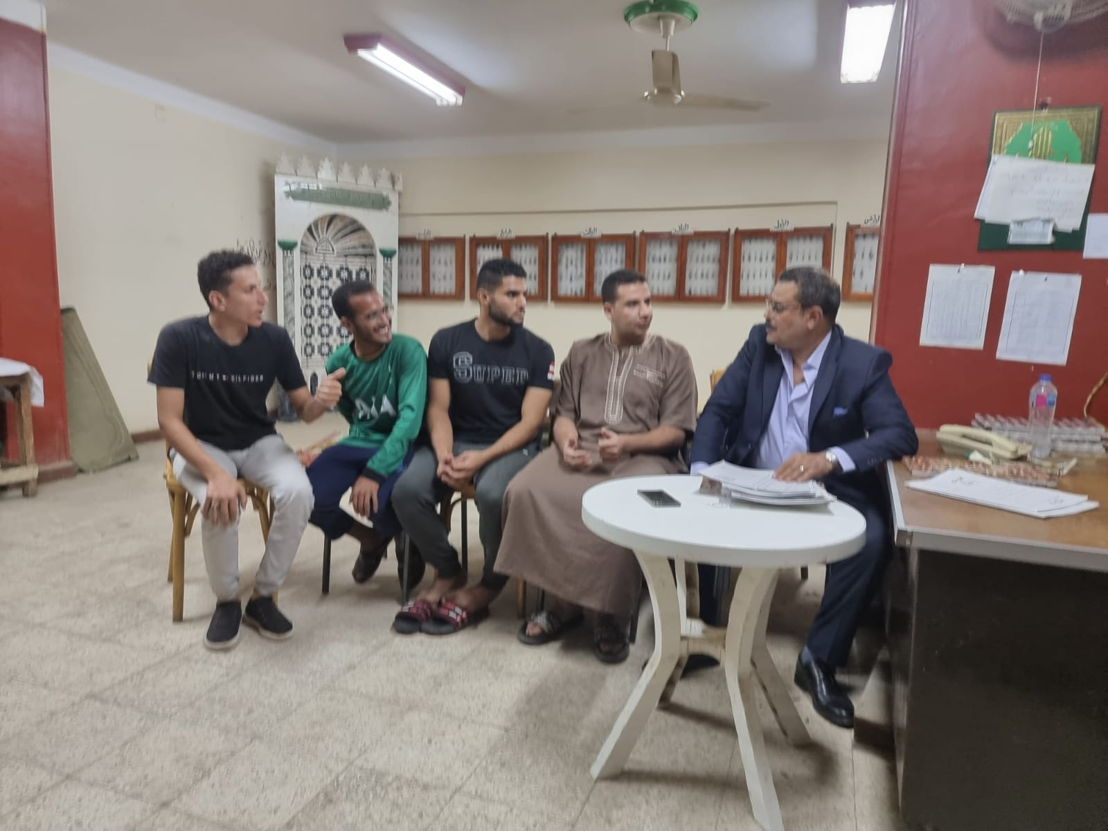 نائب رئيس جامعة الأزهر يزور المدينة الجامعية