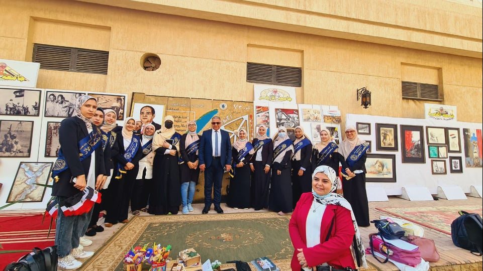 نائب رئيس جامعة الأزهر يشارك في احتفالات نصر أكتوبر