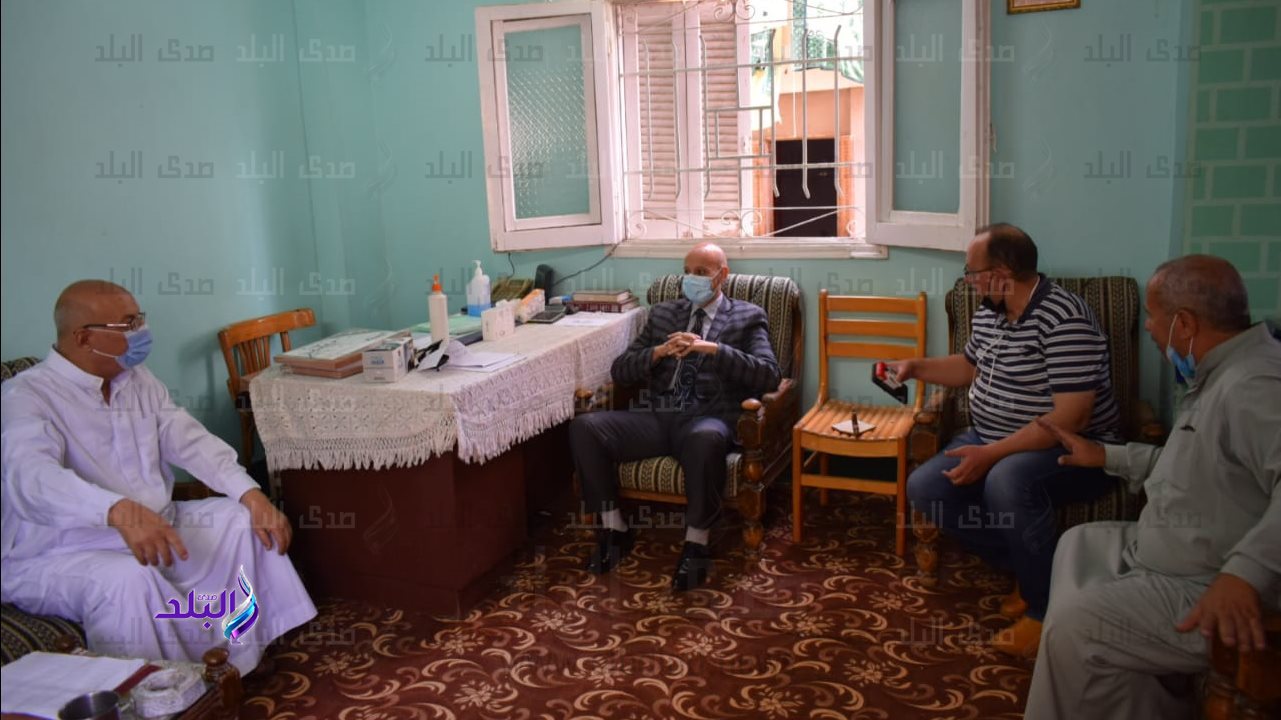 وكيل صحة الشرقية يتابع تطعيم المواطنين بلقاح كورونا 