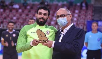 فلفل لاعب كرة اليد بنادي الزمالك