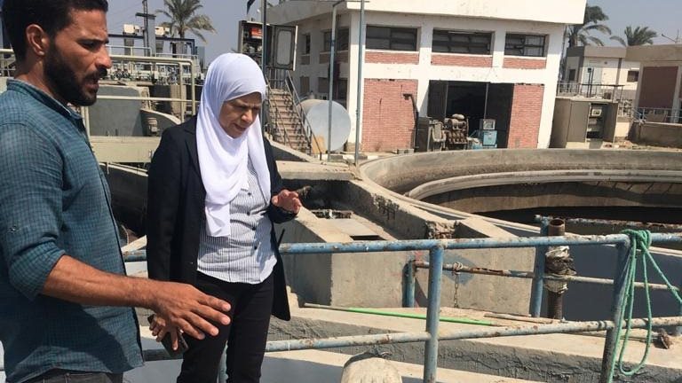 جولة تفقدية لرئيس مياه بني سويف