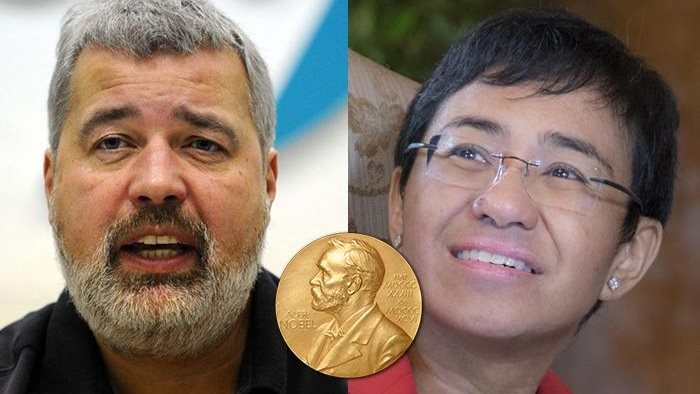 الصحفيان الفلبينية ريسا والروسي موراتوف فائزان بنوبل للسلام