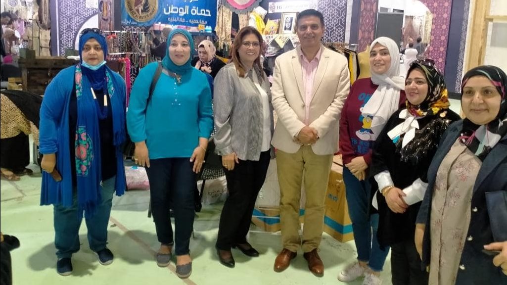 حزب حماة الوطن فى معرض تراثنا