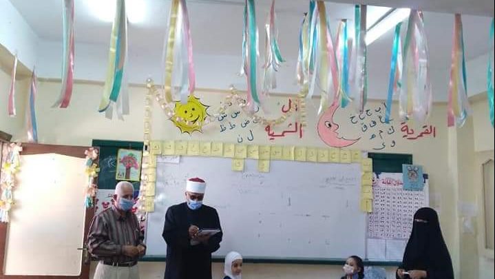 متابعة اليوم الدراسي بالمعاهد الأزهرية بسيناء متابعة اليوم الدراسي بالمعاهد الأزهرية بسيناء