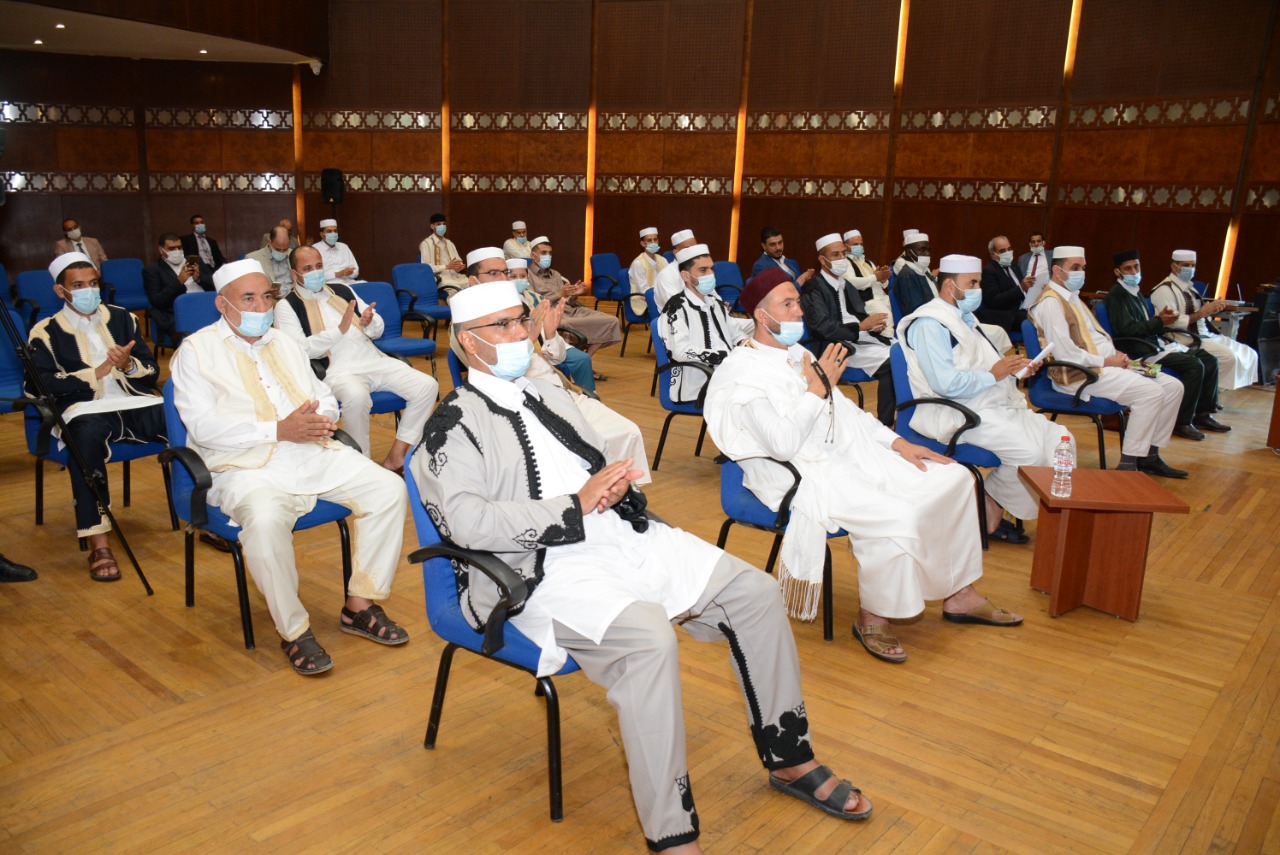 أئمة ليبيا خلال تدريبهم في منظمة خريجي الأزهر