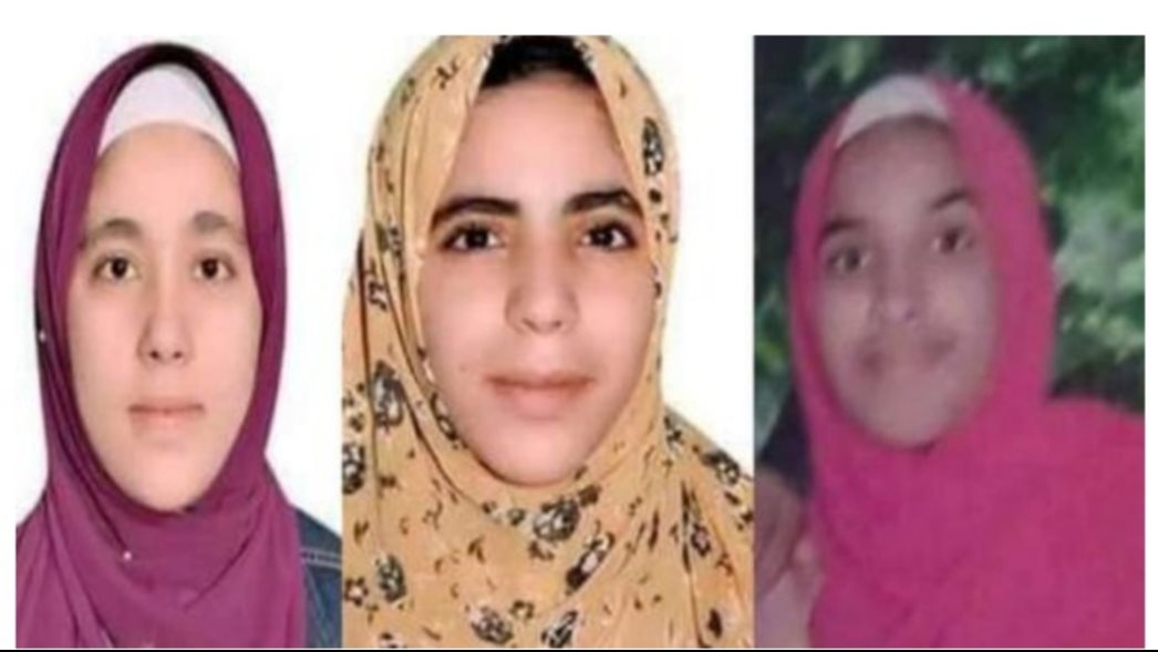 الفتيات الثلاثه المتغيبات بملوي