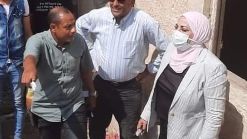 نائب محافظ القاهرة تتفقد اعمال الازالات  