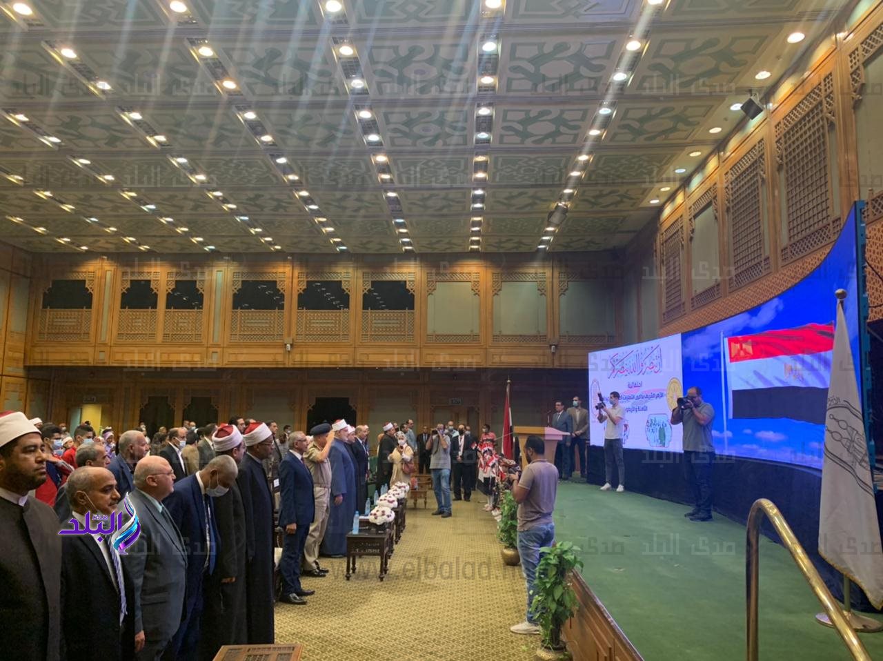 الأزهر يحتفل بانتصارات أكتوبر بالأغاني الوطنية