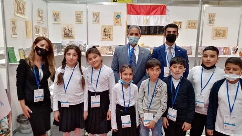 الجناح المصري في معرض باكو