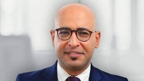 النائب علاء مصطفي عضو مجلس الشيوخ 