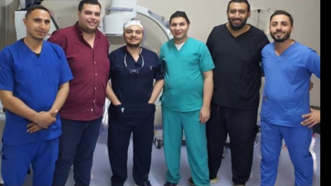 الفريق الطبى للأوعية الدموية بمستفى الفيوم العام