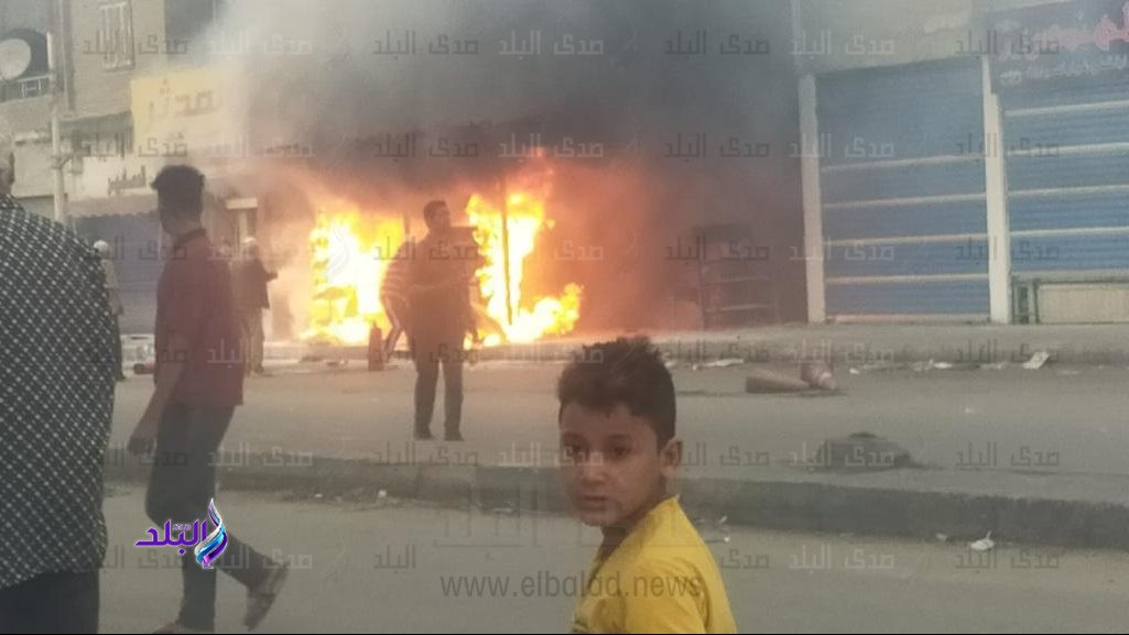 اندلاع الحريق 