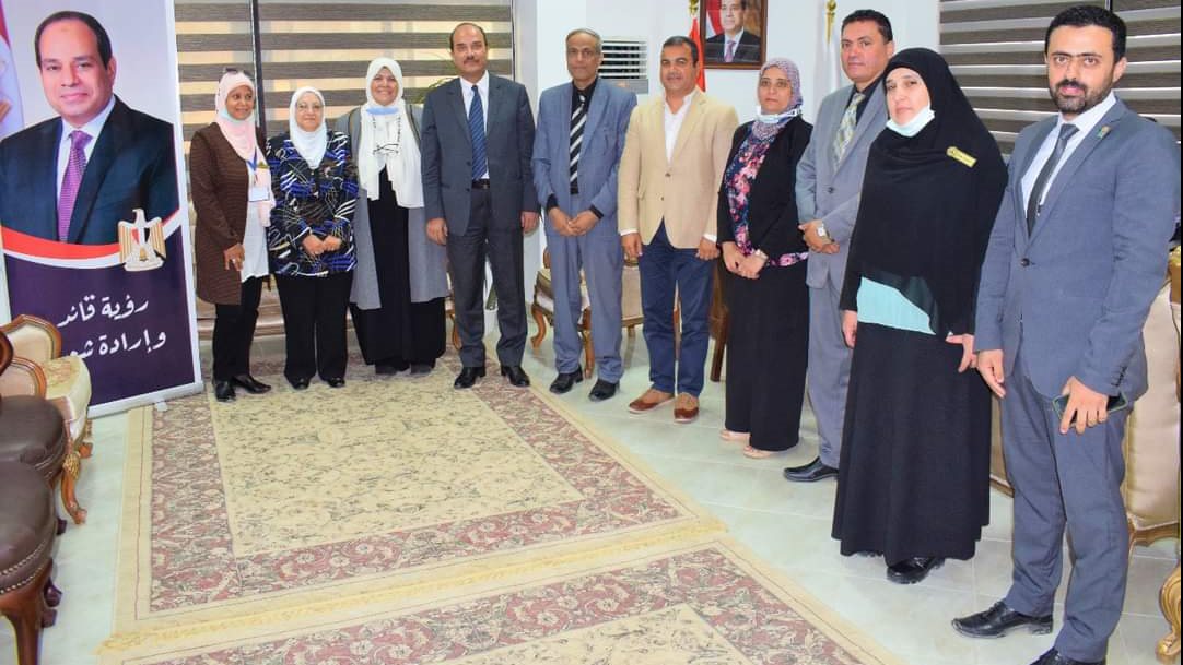 لجنة القياسات بالجامعات يوم جامعة العريش  