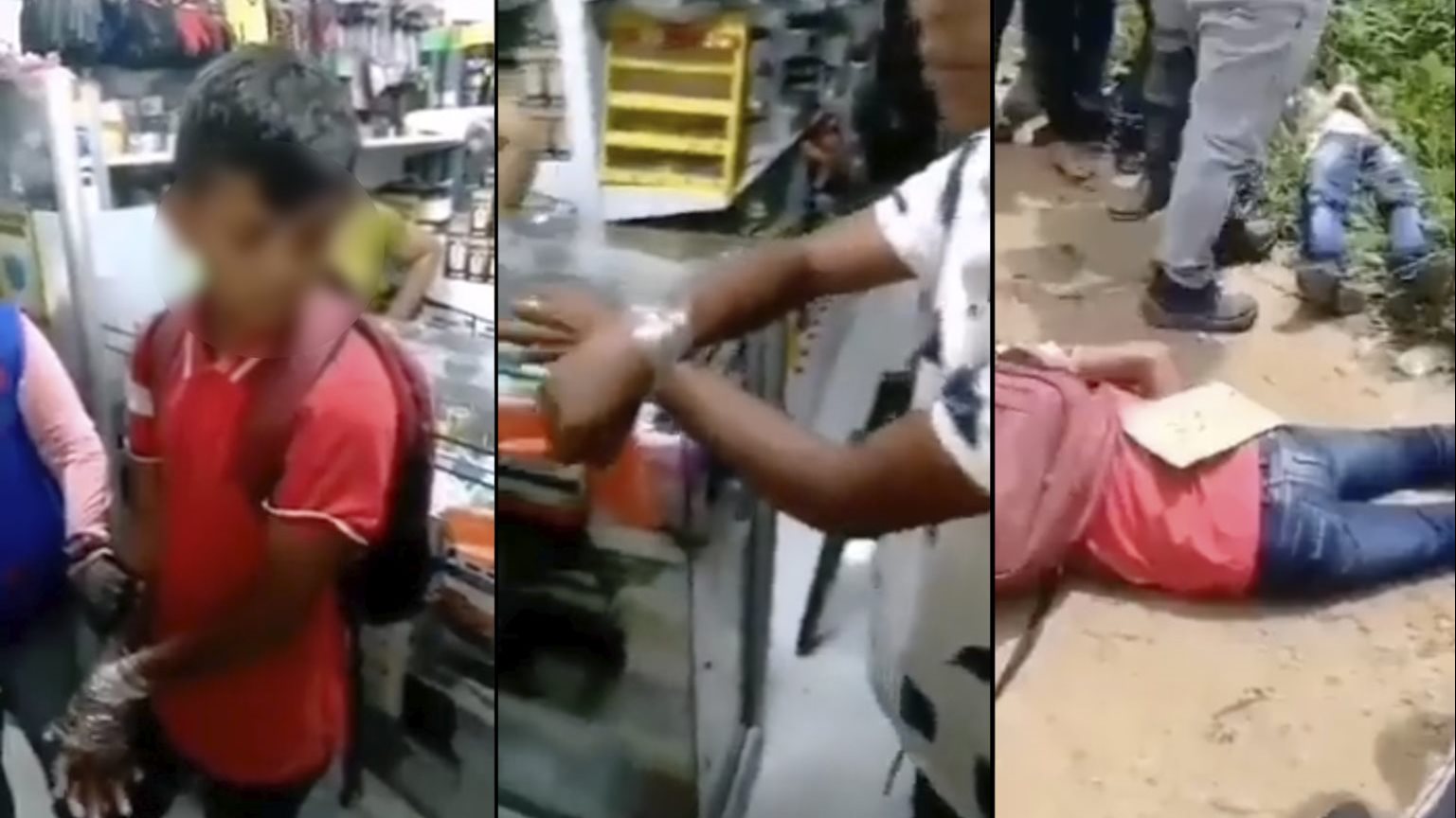 من مقاطع الفيديو المروعة