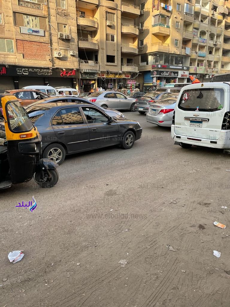 حركة المرور في الجيزة