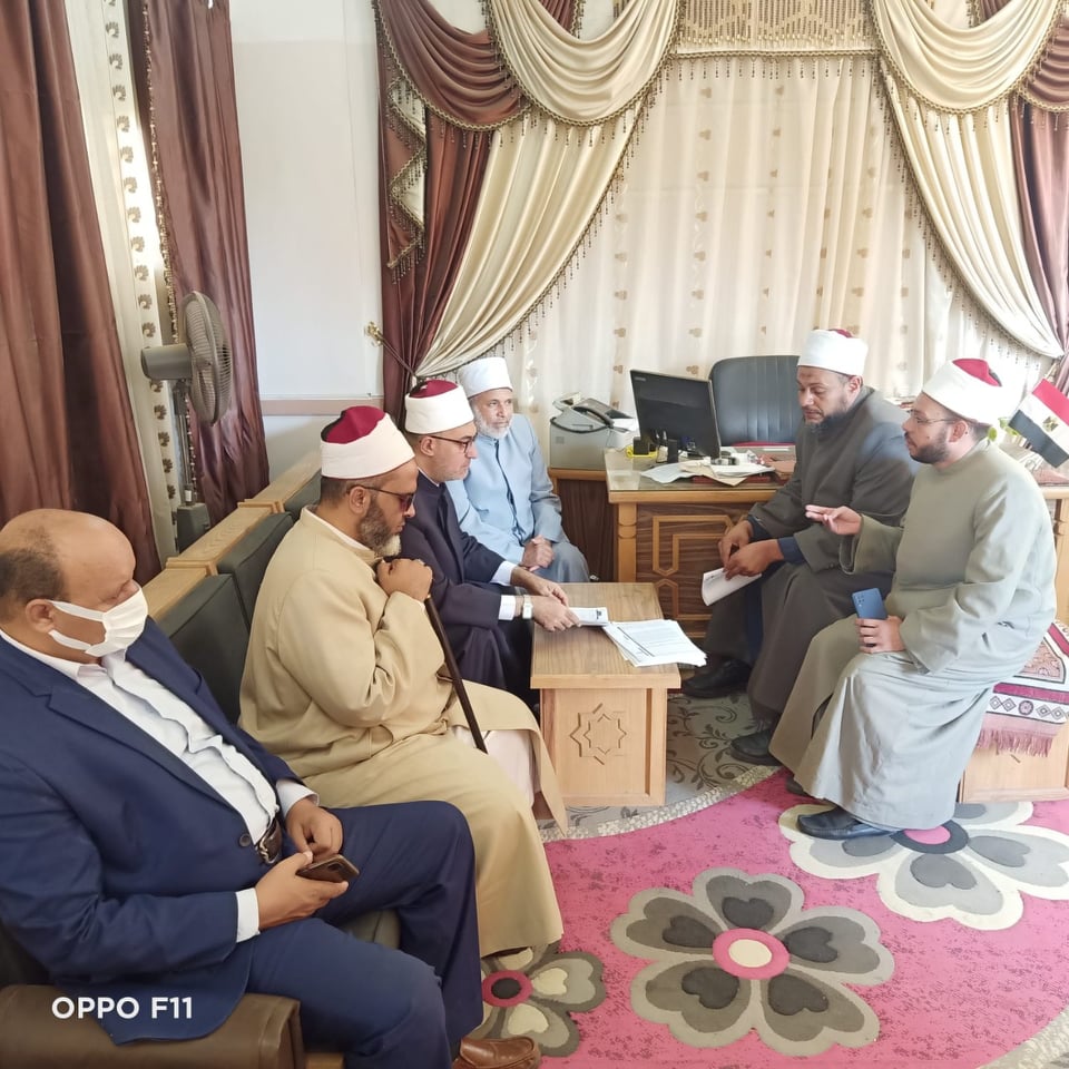  أمين "البحوث الإسلامية" يجري جولة بوعظ المنوفية