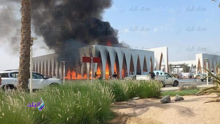 حريق بقاعة افتتاح مهرجان الجونة