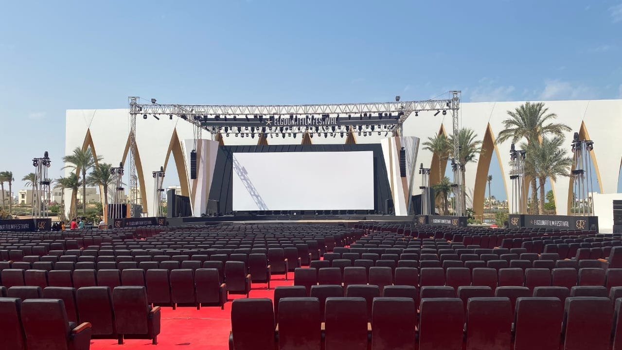مسرح حفل افتتاح الجونة 