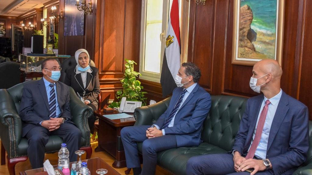 محافظ الإسكندرية يستقبل دبلوماسي فرنسي