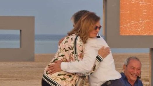 يسرا وانتشال التميمي 