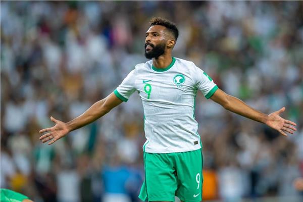 فراس البريكان لاعب المنتخب السعودي