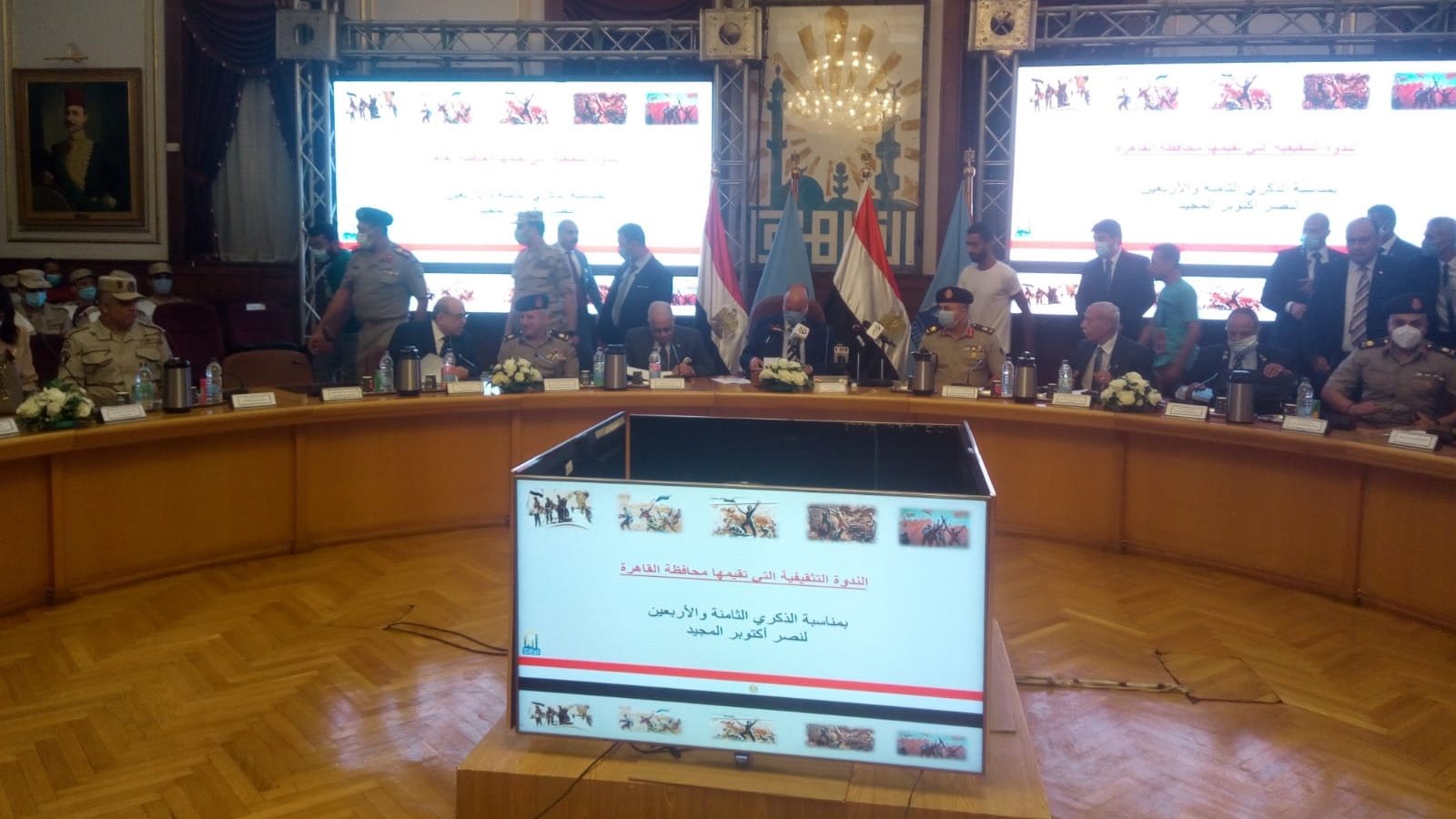 محافظ القاهرة خلال الندوة