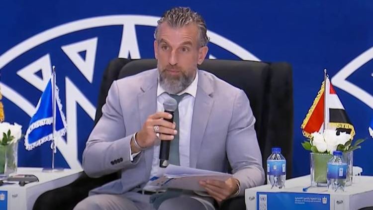 جيرمي هوبكنز ممثل منظمة يونيسيف في مصر