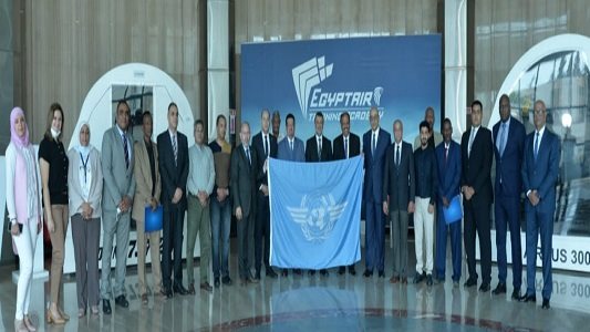 ختام الدورة التدريبية الدولية فى مجال أمن الطيران