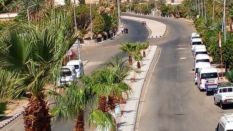 أعمال التطوير والتجميل بمدن ومراكز أسوان