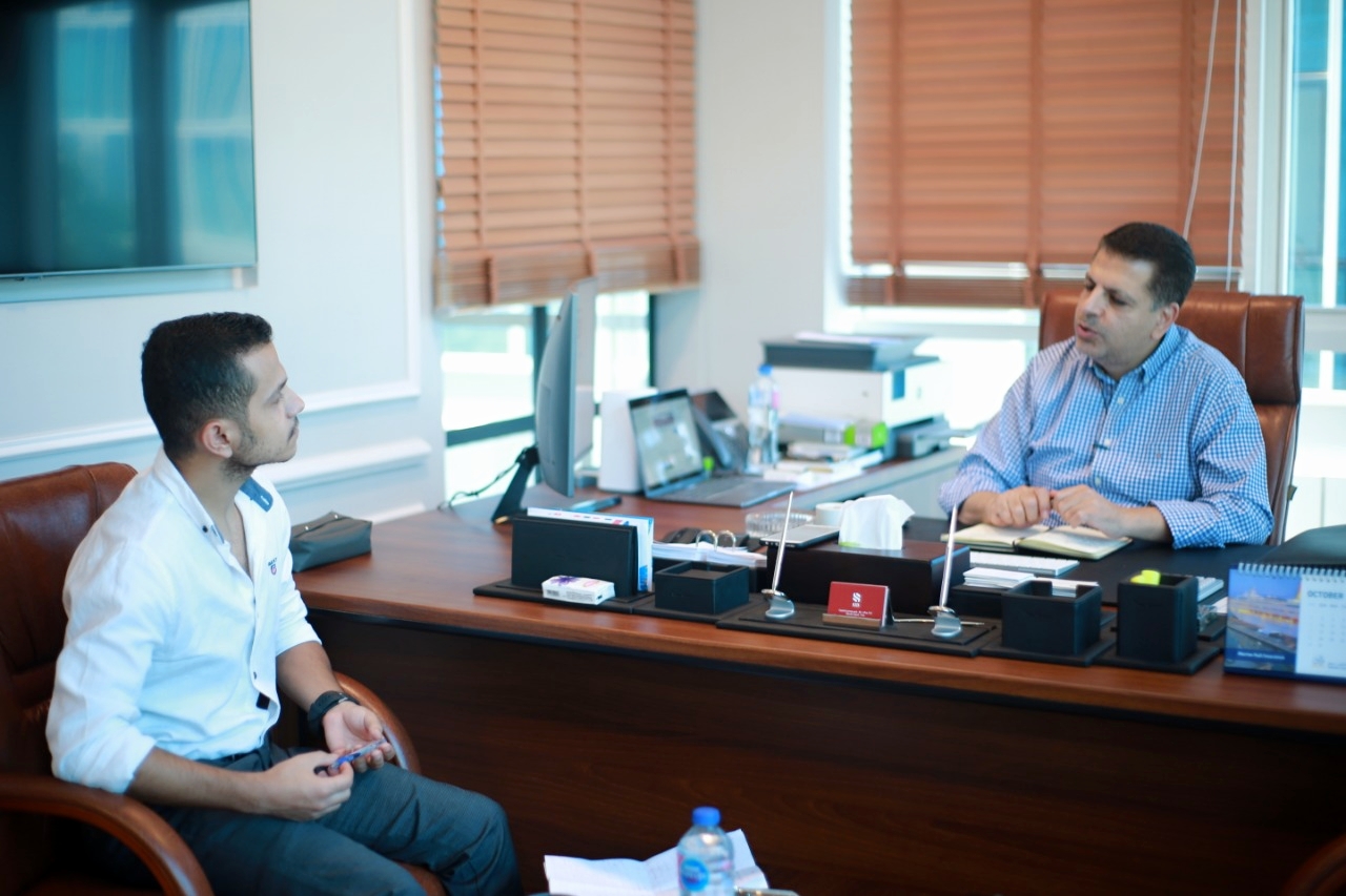 النائب محمود سامي خلال حواره مع صدى البلد 