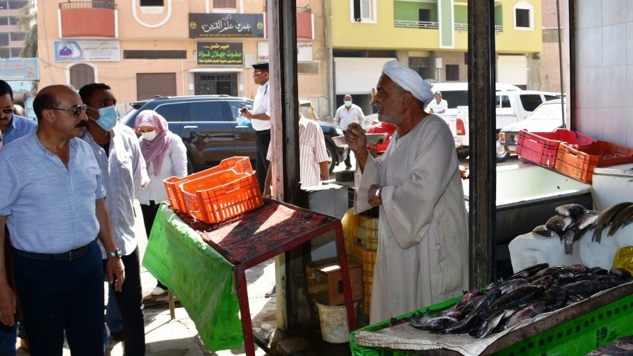 جولة محافظ أسوان 