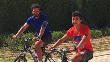 سيد معوض وعمر ابنه